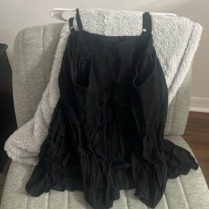Long sleeve cut out shoulders